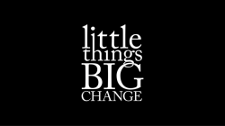 LITTLE THINGS, BIG CHANGE Week 1